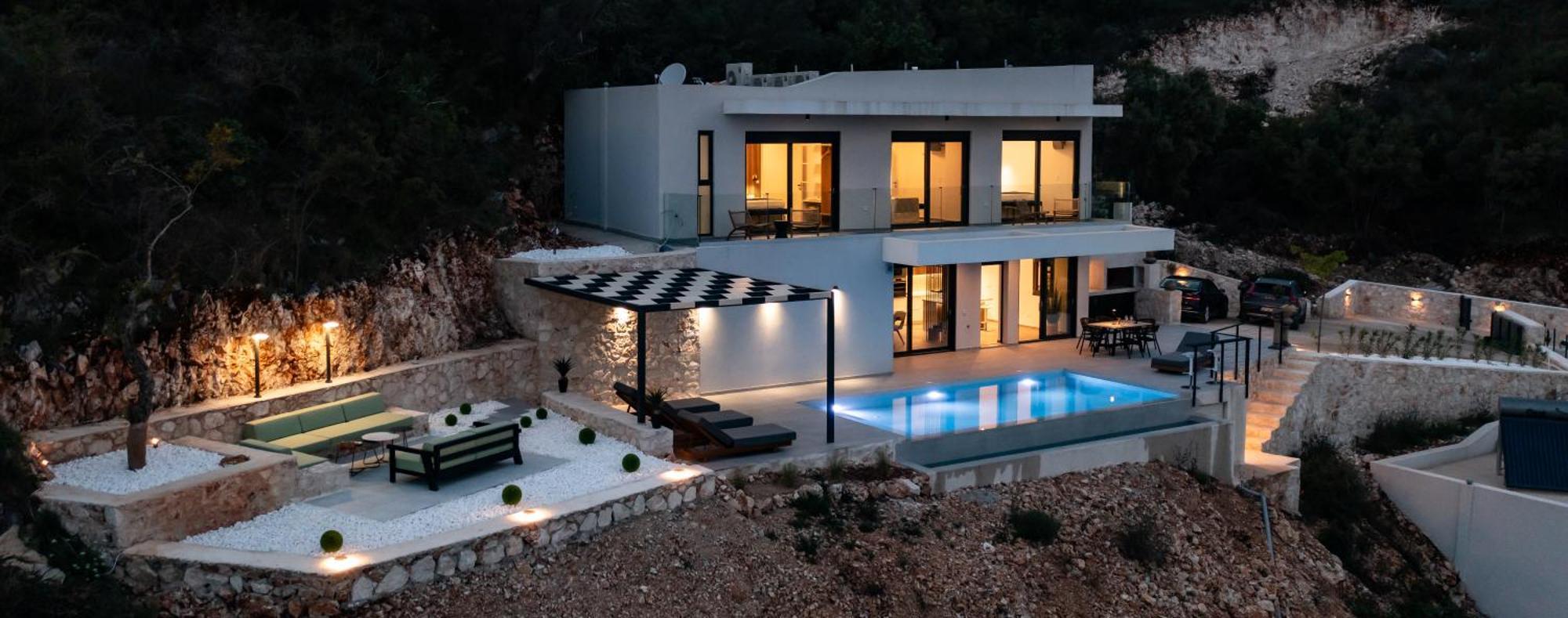 Pantea Luxury Villa Vaszilikí Kültér fotó