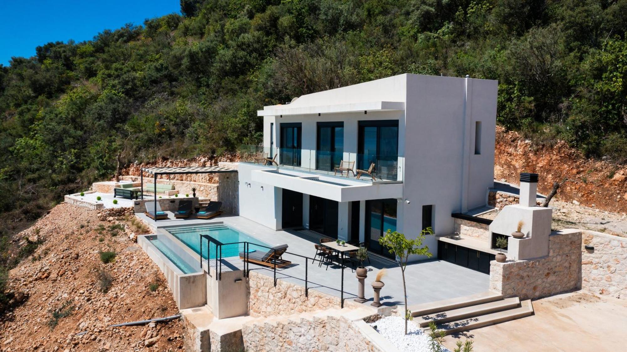 Pantea Luxury Villa Vaszilikí Kültér fotó