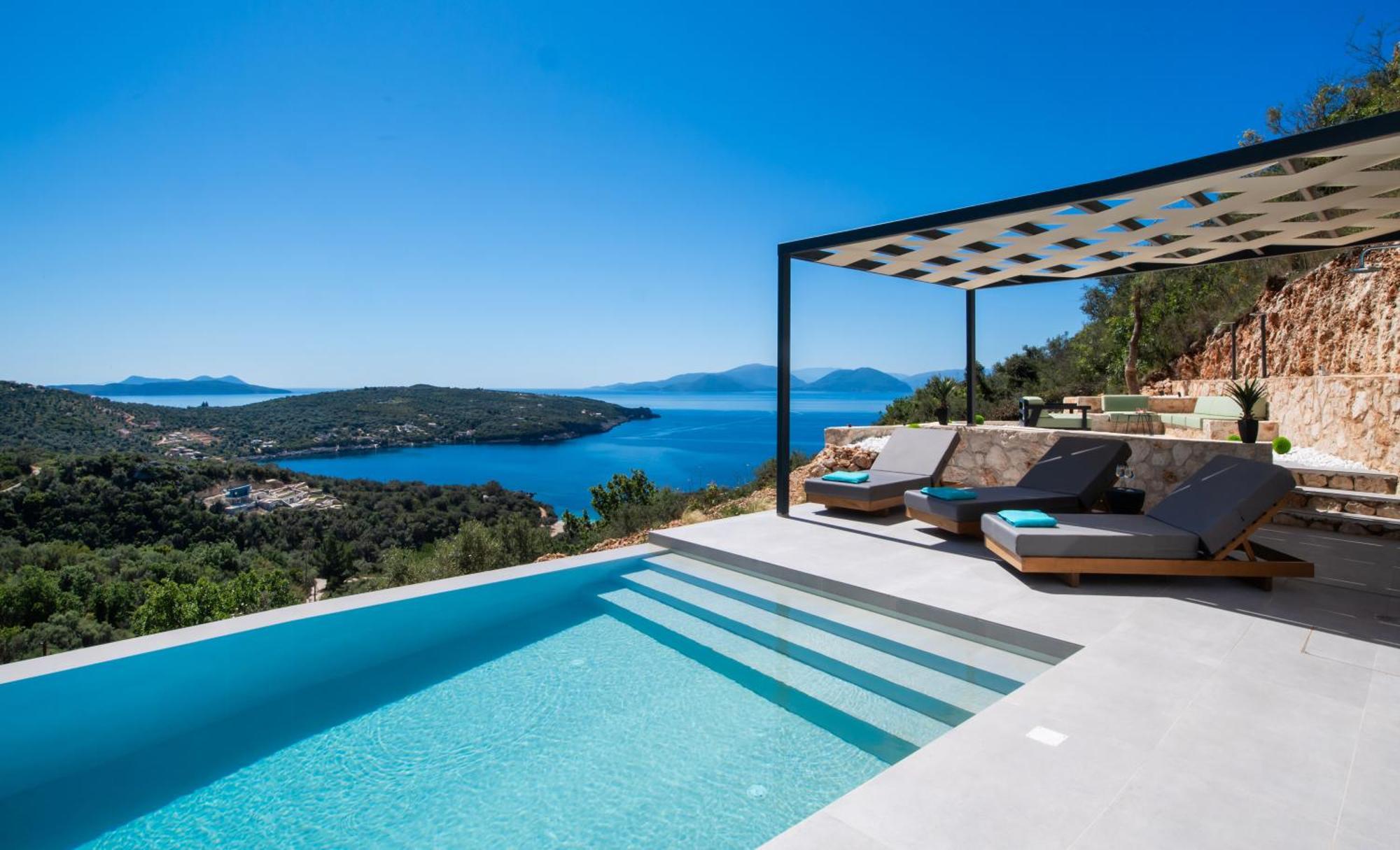 Pantea Luxury Villa Vaszilikí Kültér fotó