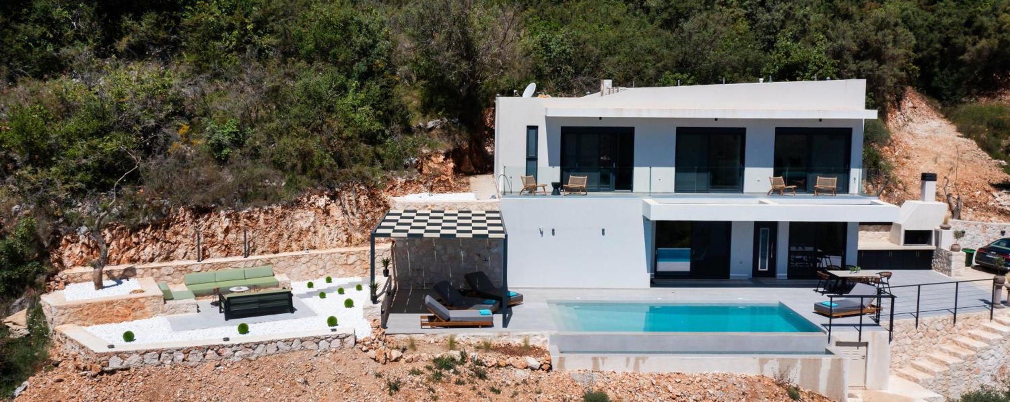 Pantea Luxury Villa Vaszilikí Kültér fotó