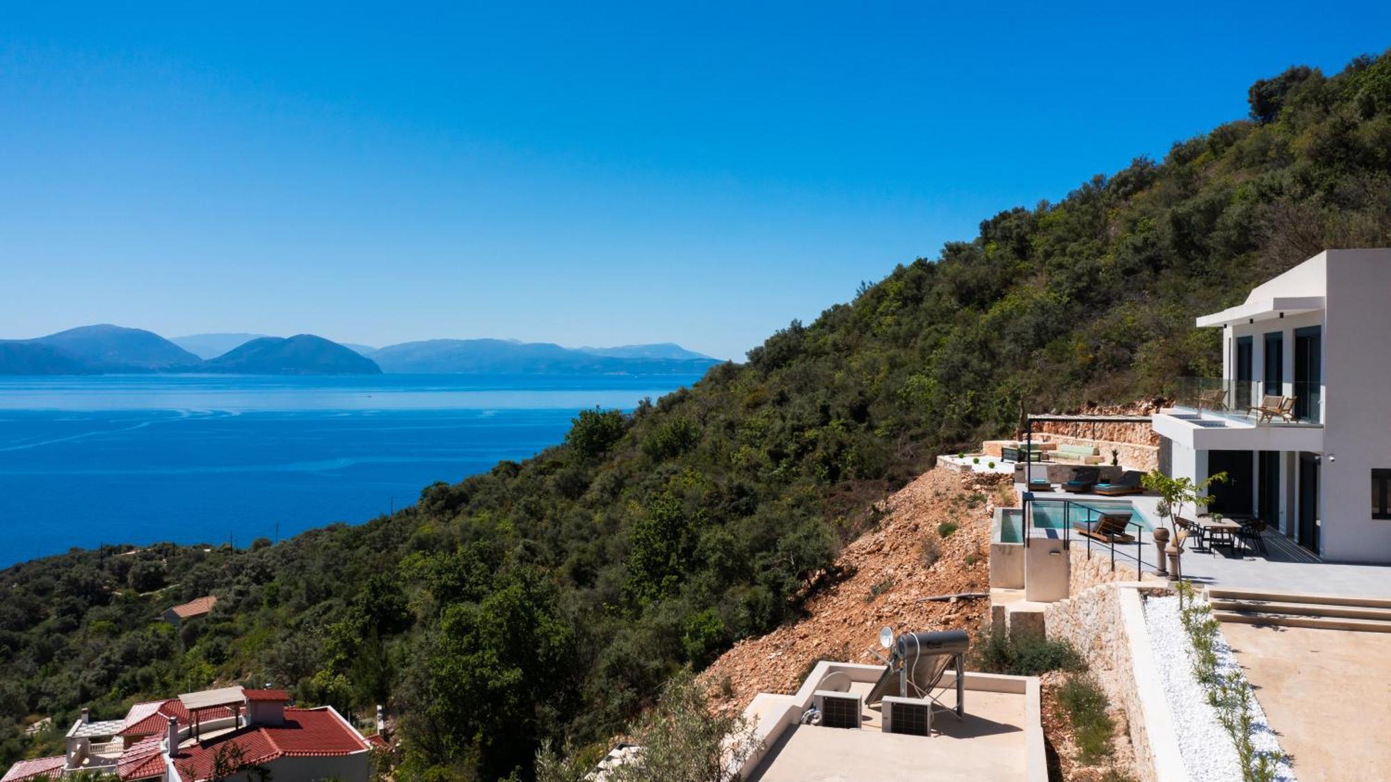 Pantea Luxury Villa Vaszilikí Kültér fotó