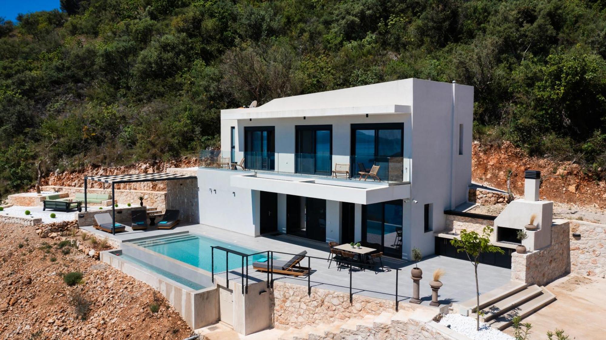 Pantea Luxury Villa Vaszilikí Kültér fotó
